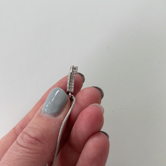 Swarovski “J” Necklace - Picture 4 of 6